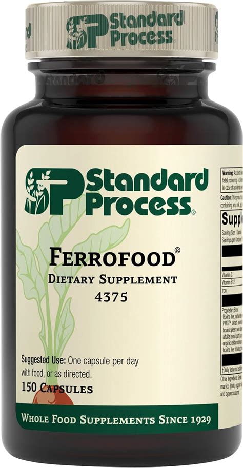 standard process ferrofood 150 capsules